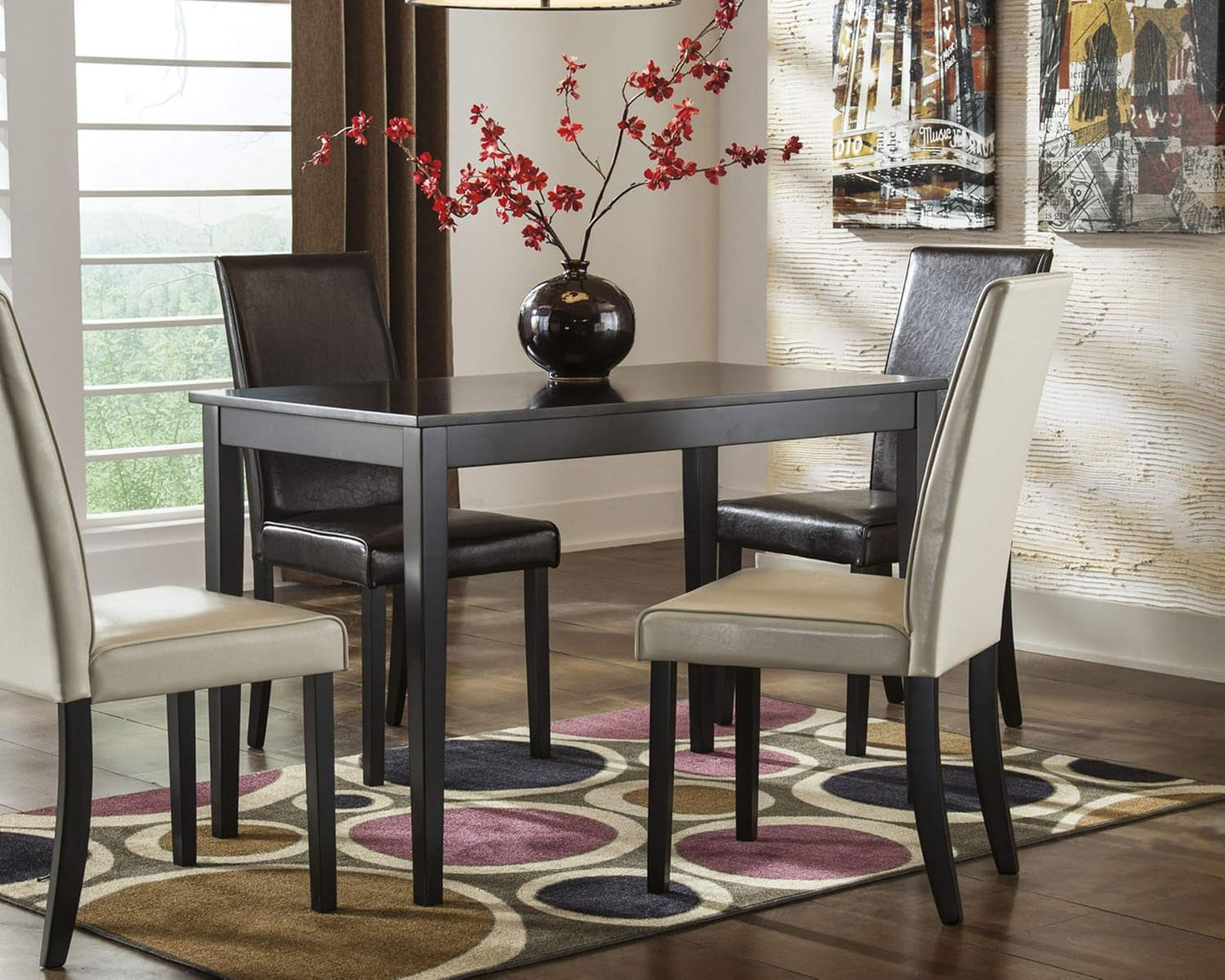 Kimonte Dining Room Table, Black-1