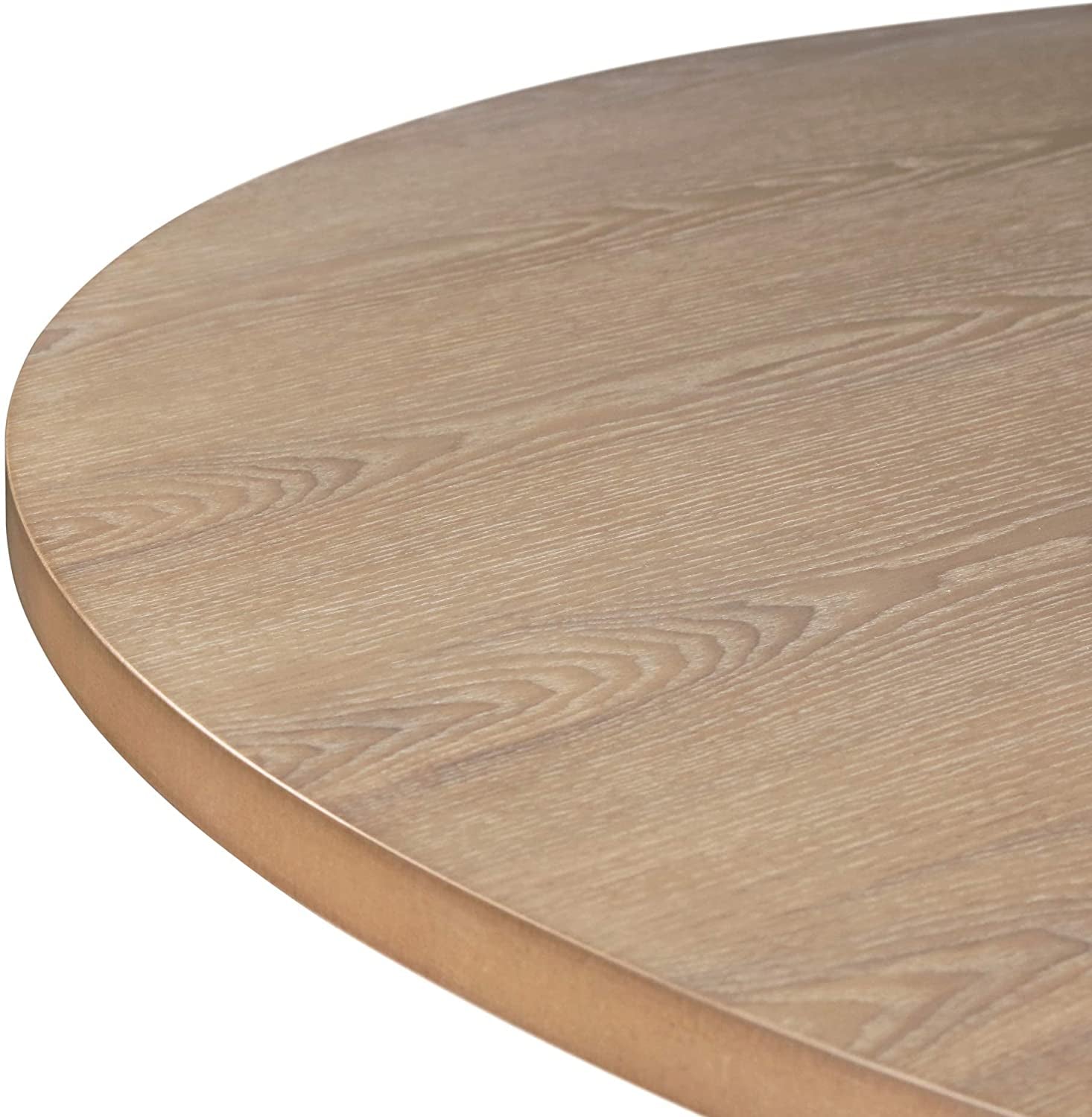 Rustic Wooden Trestle Pedestal Base Dining Table-3