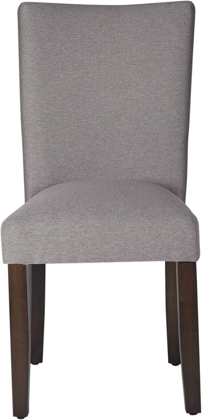 Parsons Classic Upholstered Accent Dining Chair, Single Pack, Gray-3