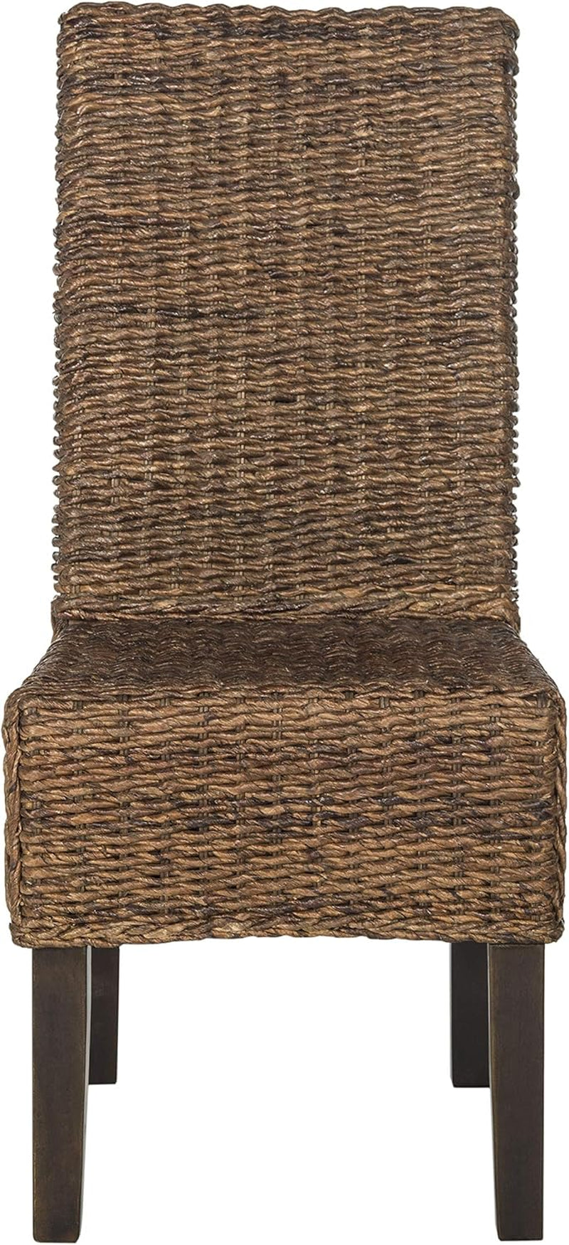 Home Collection Avita Natural Wicker 18-Inch Dining Chair-3