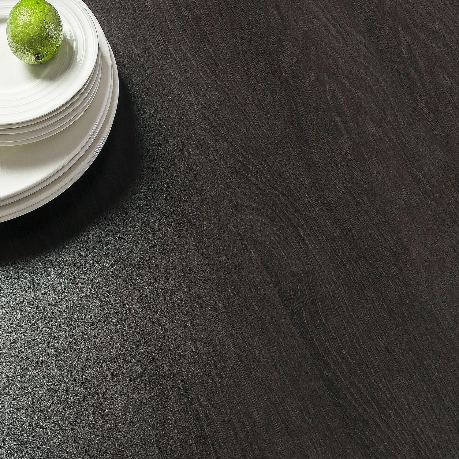 Jennifer 55 Inch Black Frame Desk, Computer Workstation, Office Desk, Easy Assembly, Deep Espresso-4