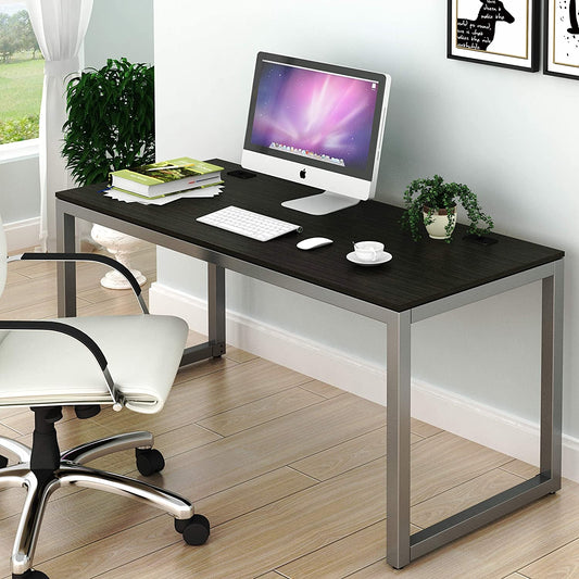 55-Inch Espresso Computer Desk for Home Office-1