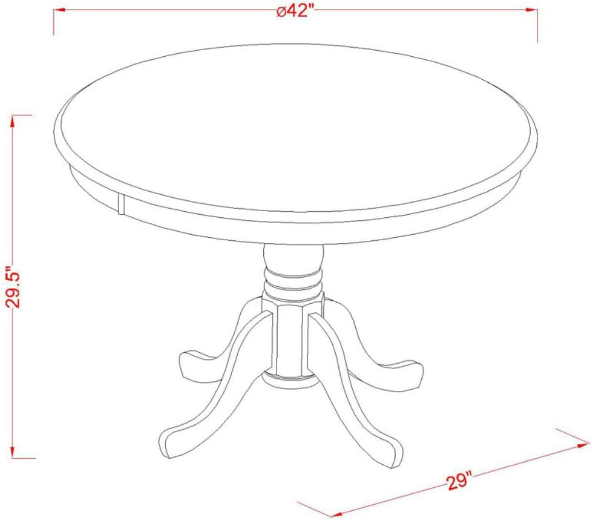 Dining Table, 42 X 29.5, HLT-LBK-TP-2