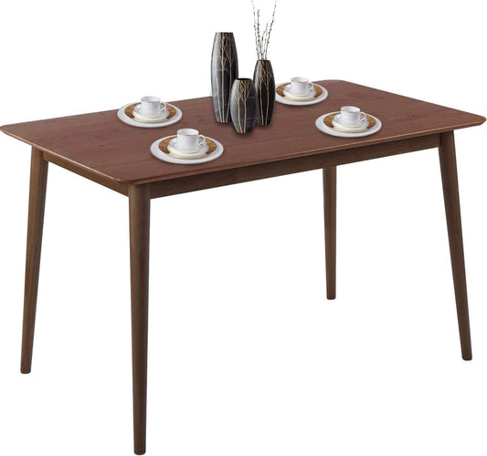 47″ Dining Table for Small Spaces, Natural Finish-0