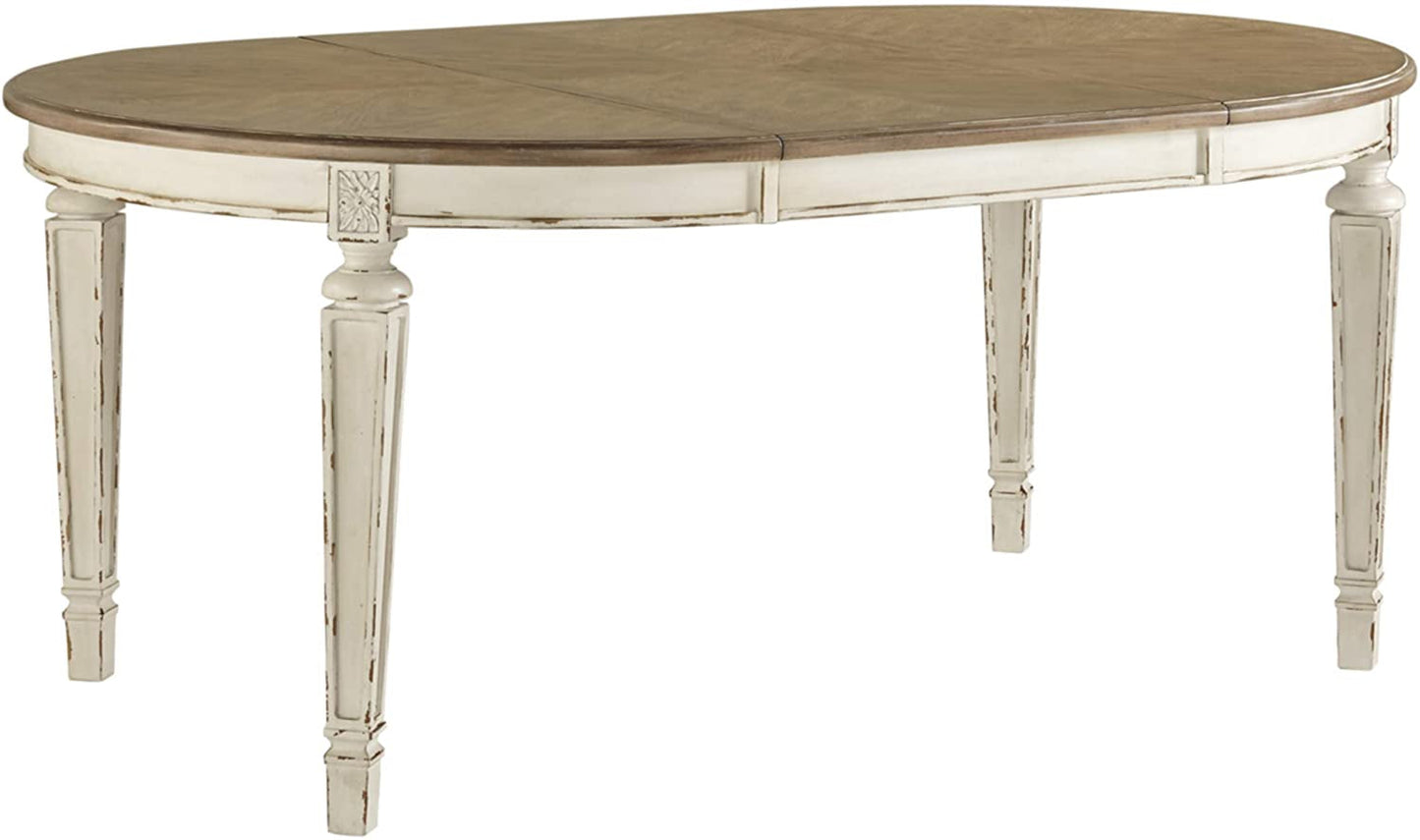 French Country Oval Dining Room Extension Table-0