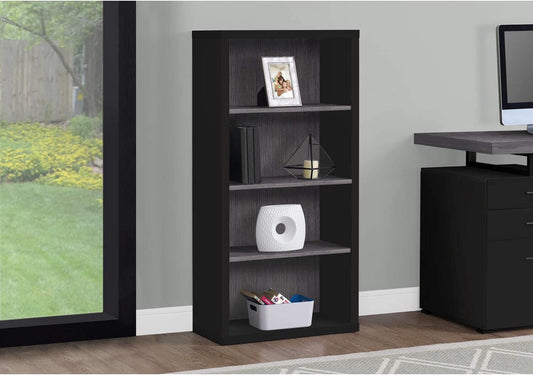 Black Bookcase by Monarch Specialties-0