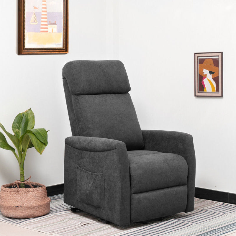 Power Lift Recliner Chair with Remote Control for Elderly-0