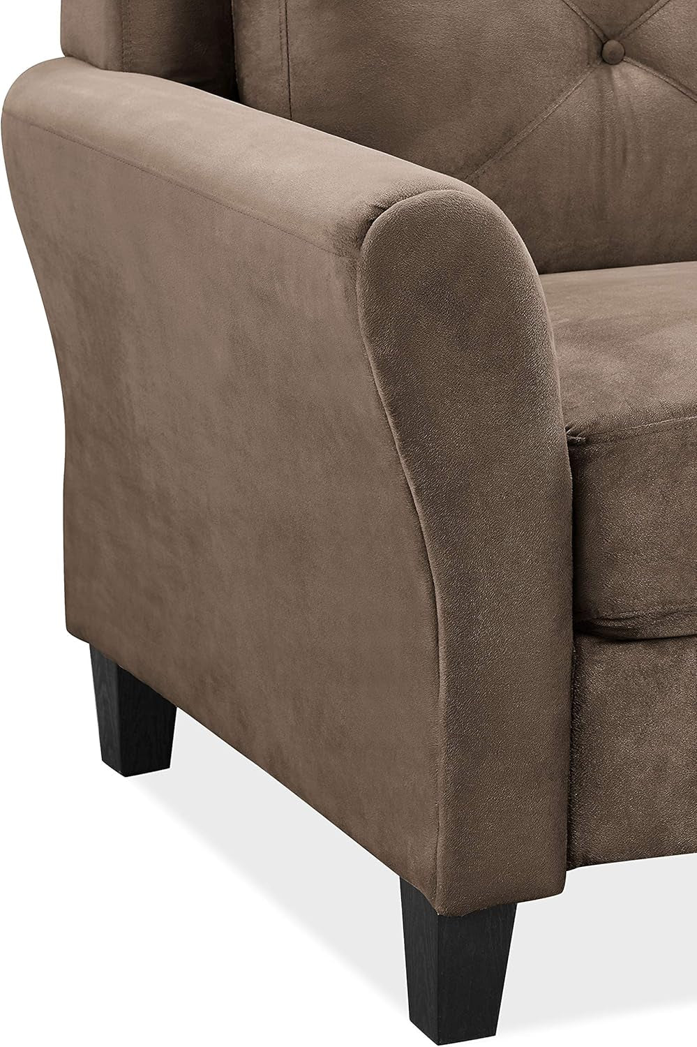Harrington Sofa Microfiber Brown-3