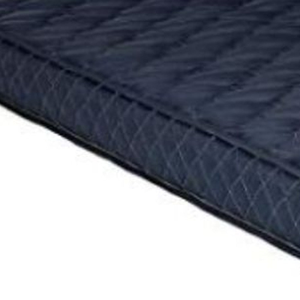 6" Navy Blue Twin Memory Foam Water Resistant Mattress-3