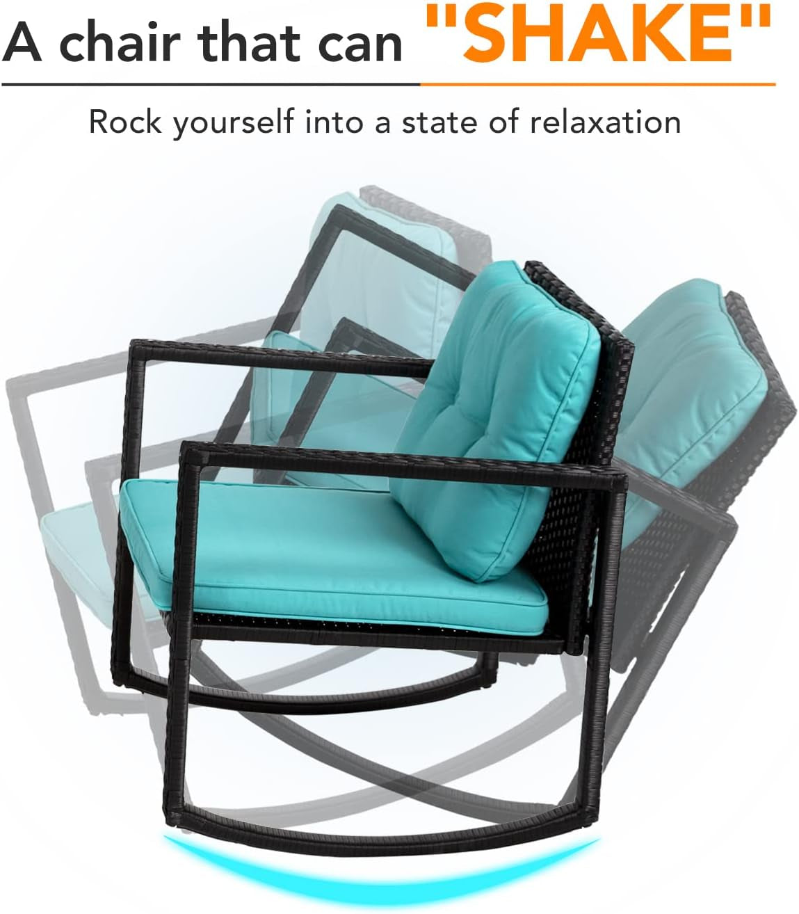 Outdoor Rattan Rockers with Glass Table-2