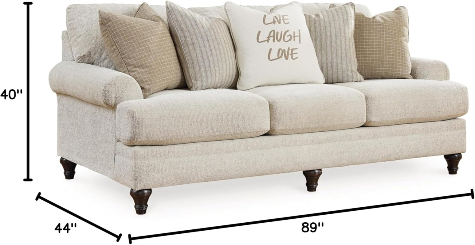 Valerani Classic Sofa for Living Room, Beige-2