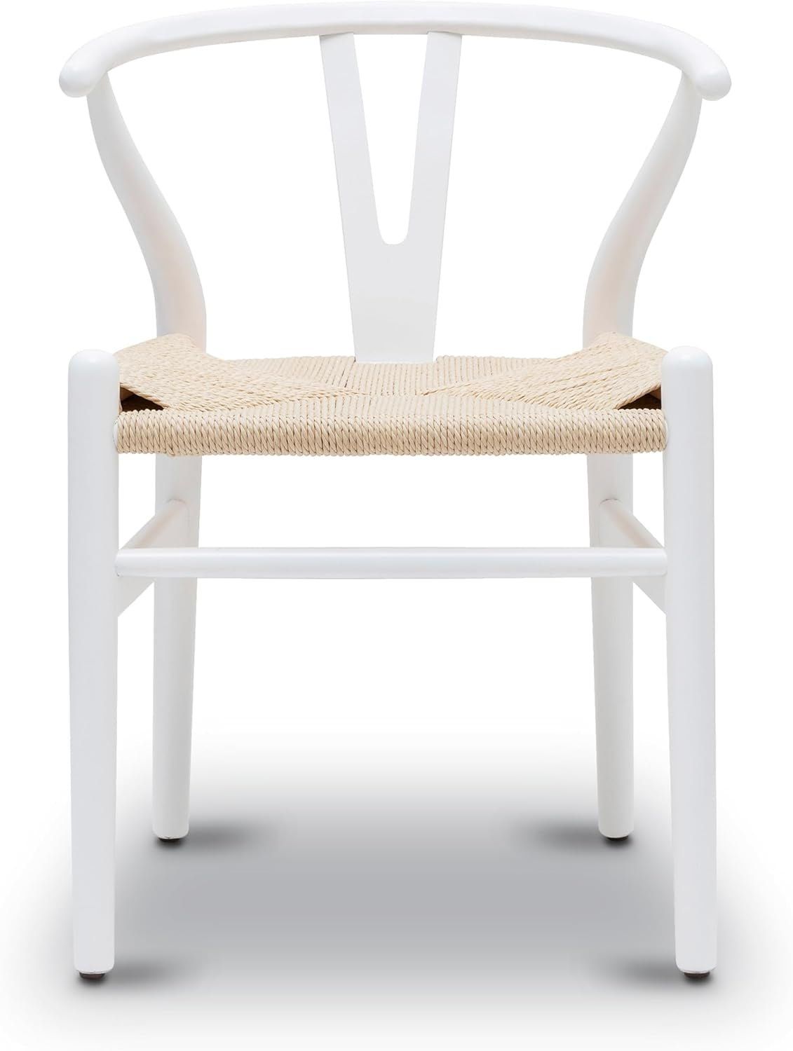 Weave Dining Chair, Single, White-2