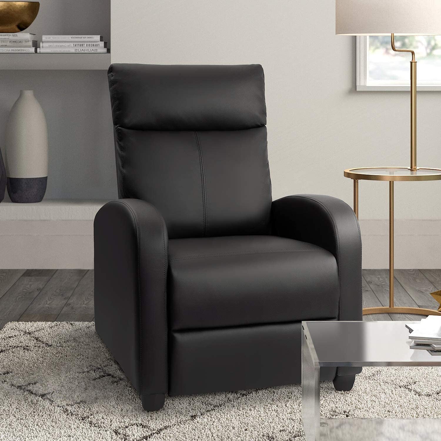 Modern PU Leather Recliners Chair Home Theater-0