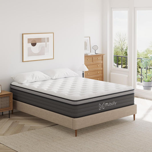 Full Hybrid Mattress, 8 Inch, Medium-Firm, Gel Memory Foam-0