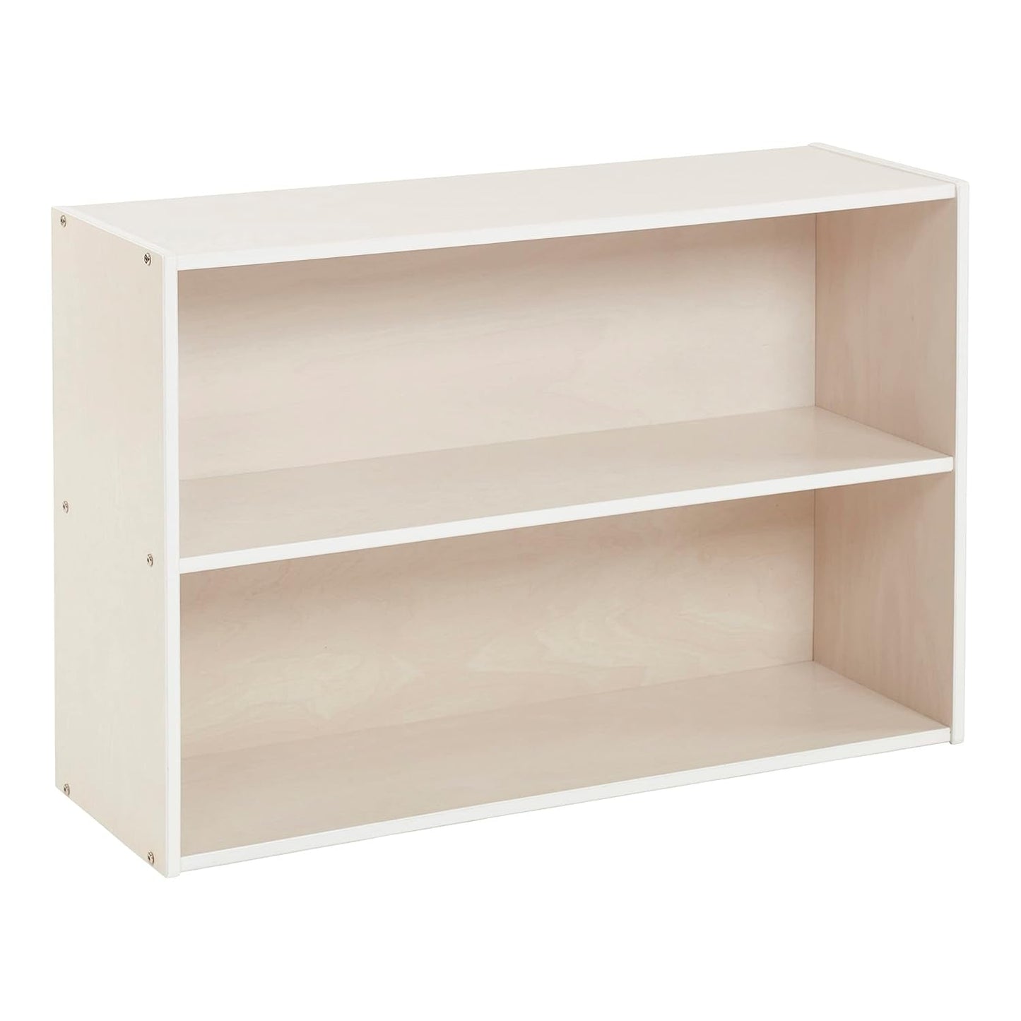 Streamline 2-Shelf Storage Cabinet, 24In, Kid'S Bookshelf, White Wash-0