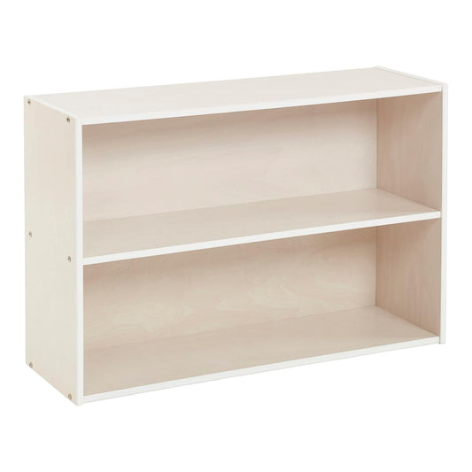 Streamline 2-Shelf Storage Cabinet, 24In, Kid'S Bookshelf, White Wash-0