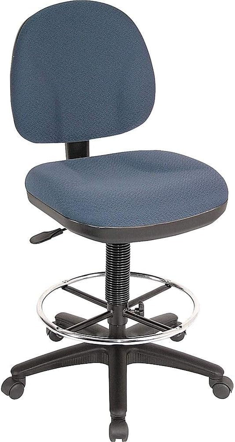Pneumatic Adjustable Multi-Task Stool, Blue-4