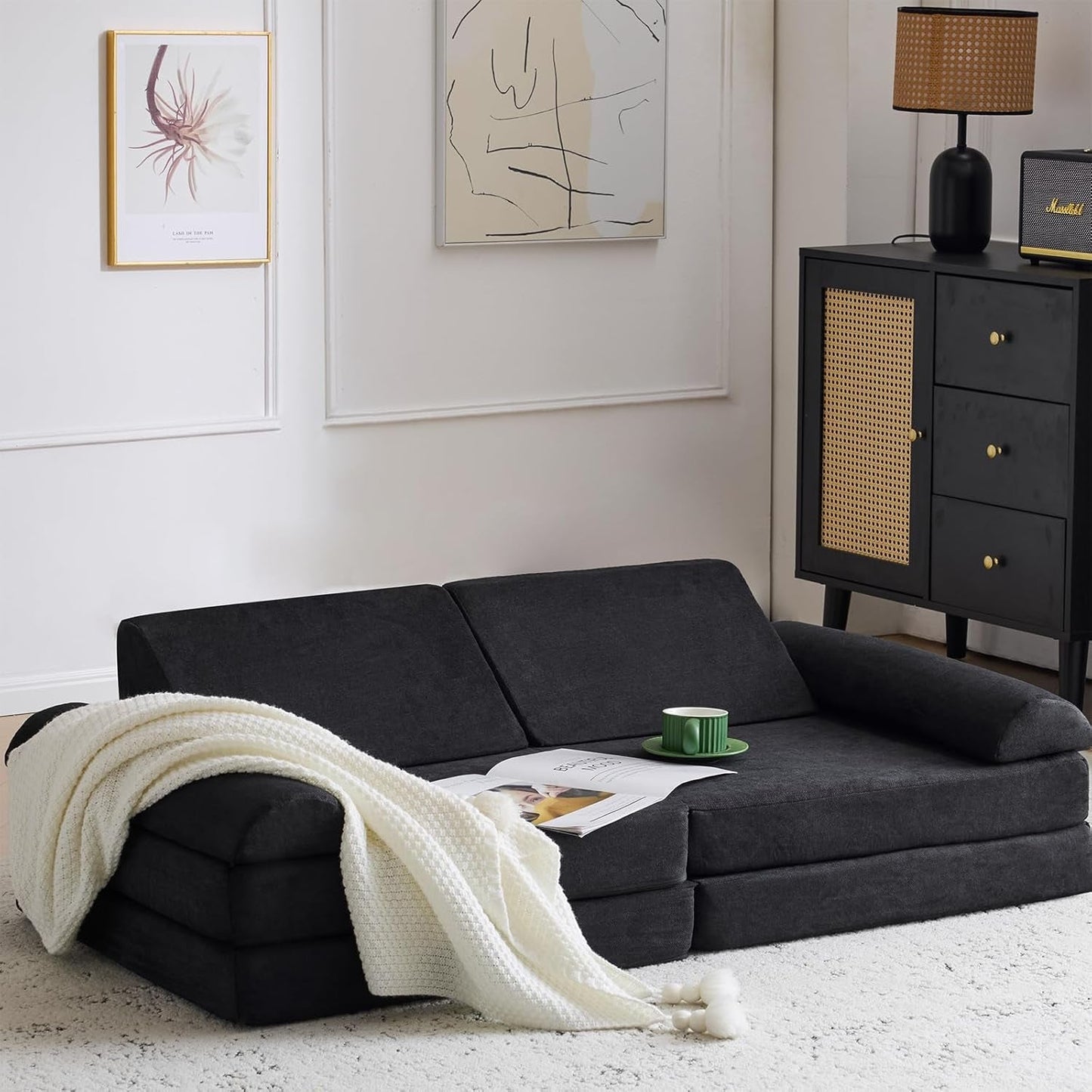 2024 Kids Large Play Couch Modular Foam Sofa-0