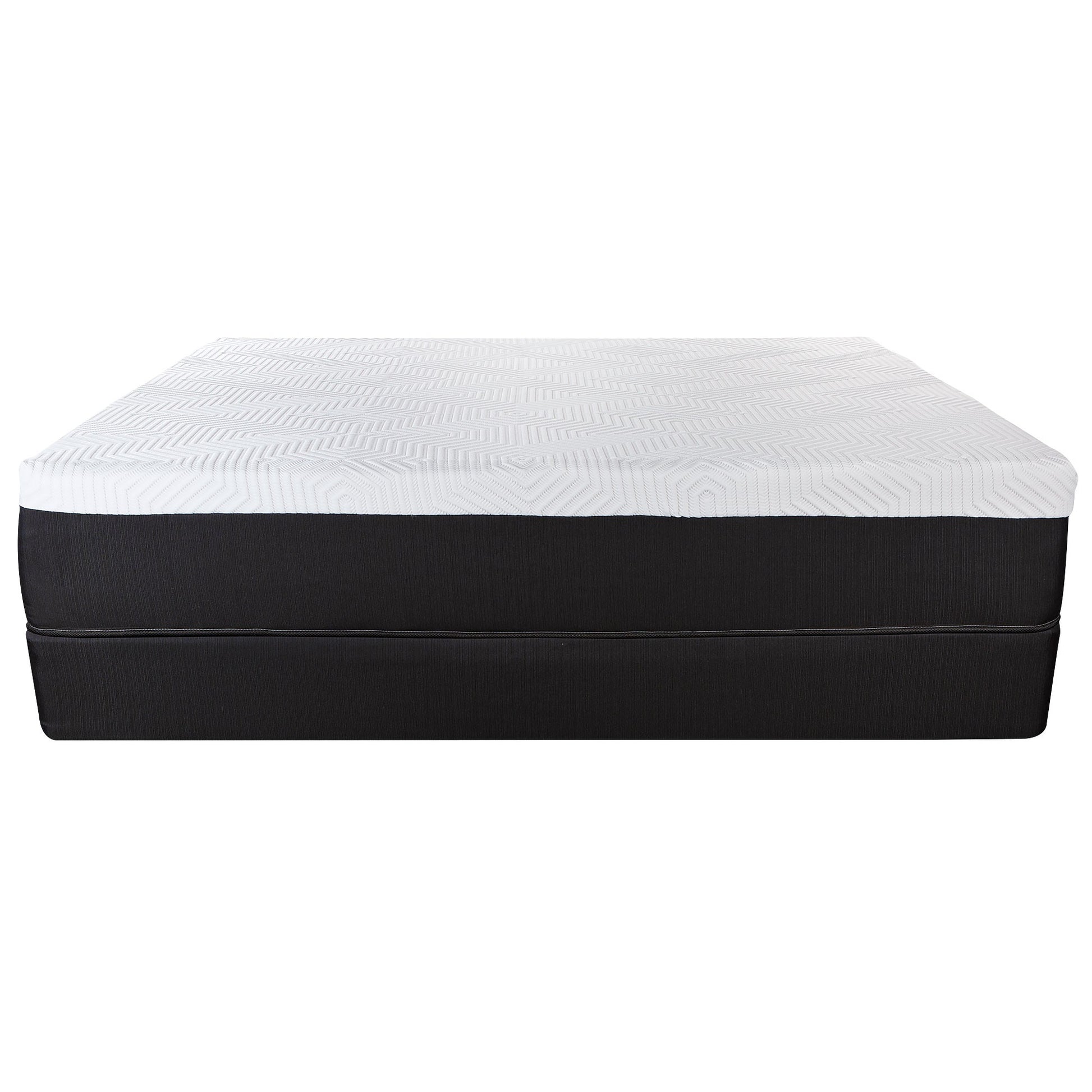 13" Hybrid Lux Memory Foam And Wrapped Coil Mattress Twin-2