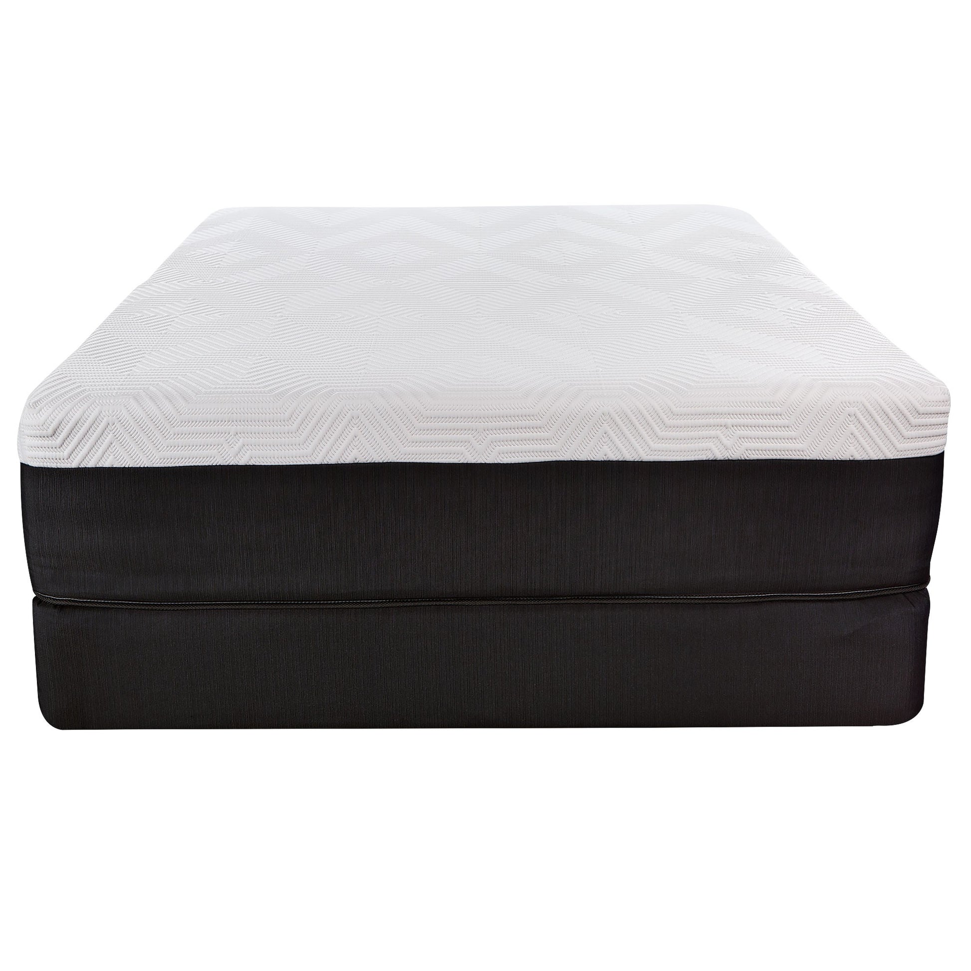 14" Hybrid Lux Memory Foam And Wrapped Coil Mattress Queen-1