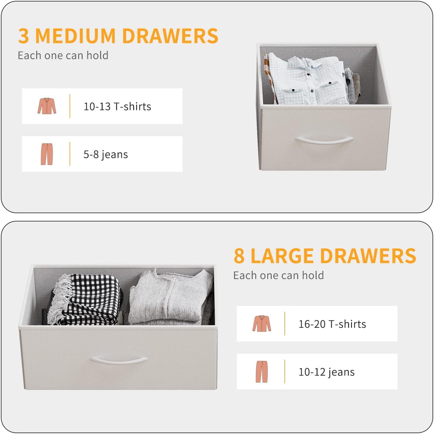 White Dresser with 11 Drawers-4
