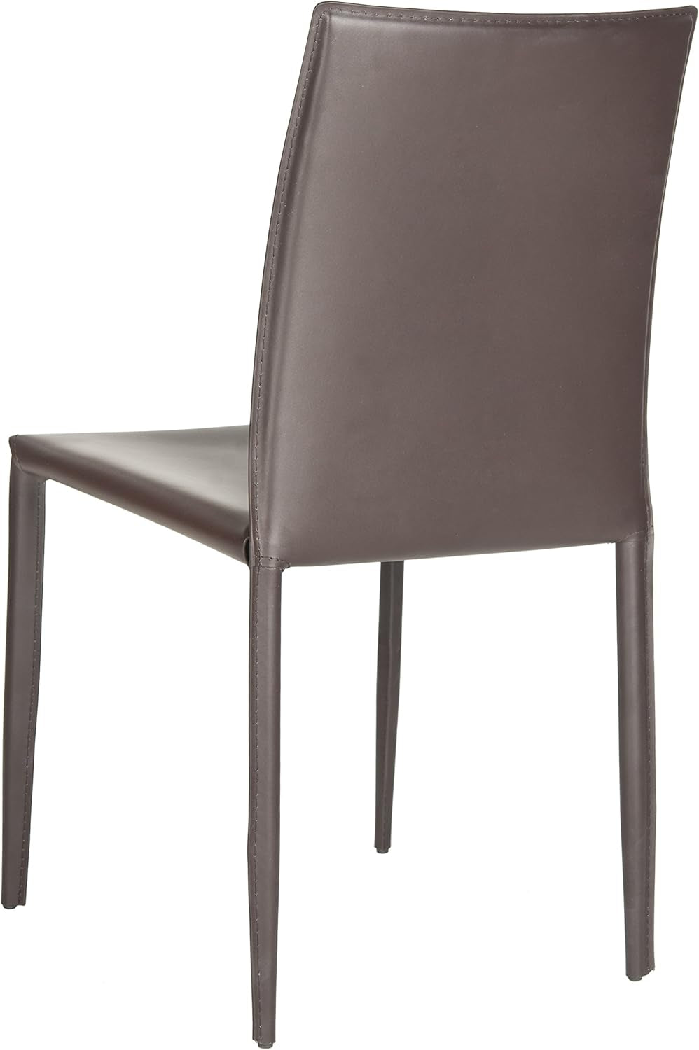 Home Collection Karna Modern Brown Dining Chair (Set of 2)-4