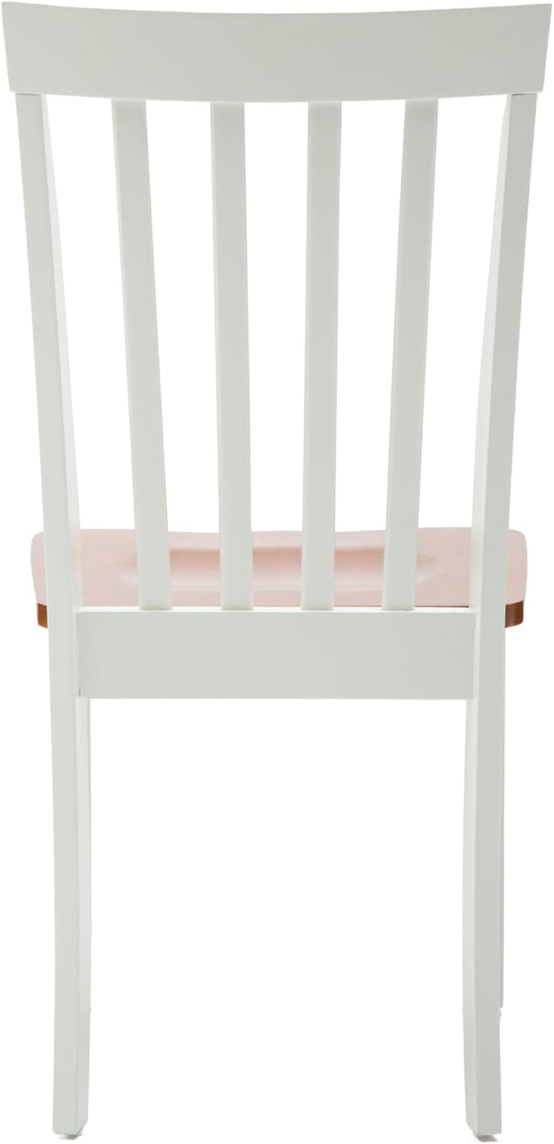 Bloomington Dining Chairs, Set of 2 - White/Honey Oak-4