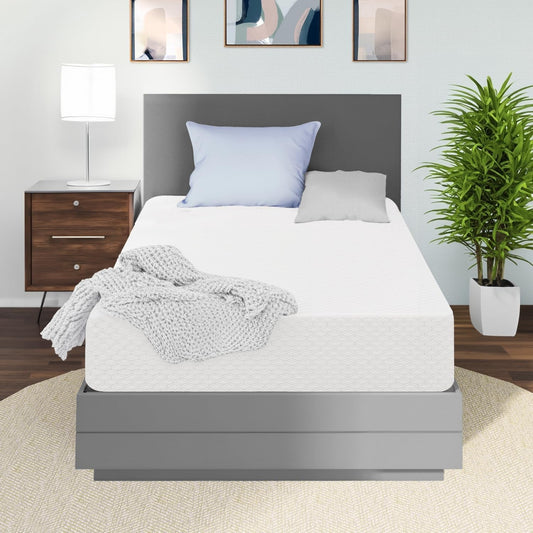 8 Inch Twin Cooling Gel Memory Foam Mattress Medium Firm Certipur-Us Certified Mattress in a Box Enhanced Pressure Relief Removable Soft Cover No Fiberglass (Twin, 8 In)-0