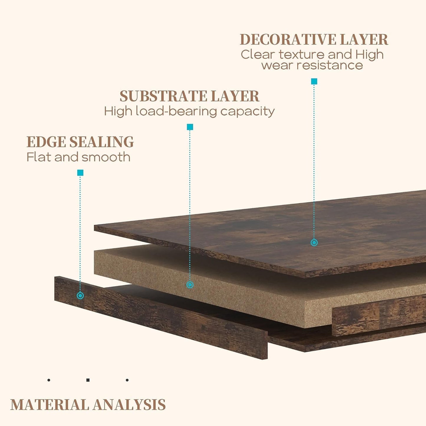 Mini Coffee Bar Cabinet Small Kitchen Buffet Farmhouse-4