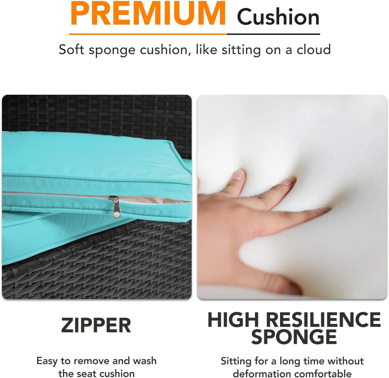 Outdoor Rattan Rockers with Glass Table-4