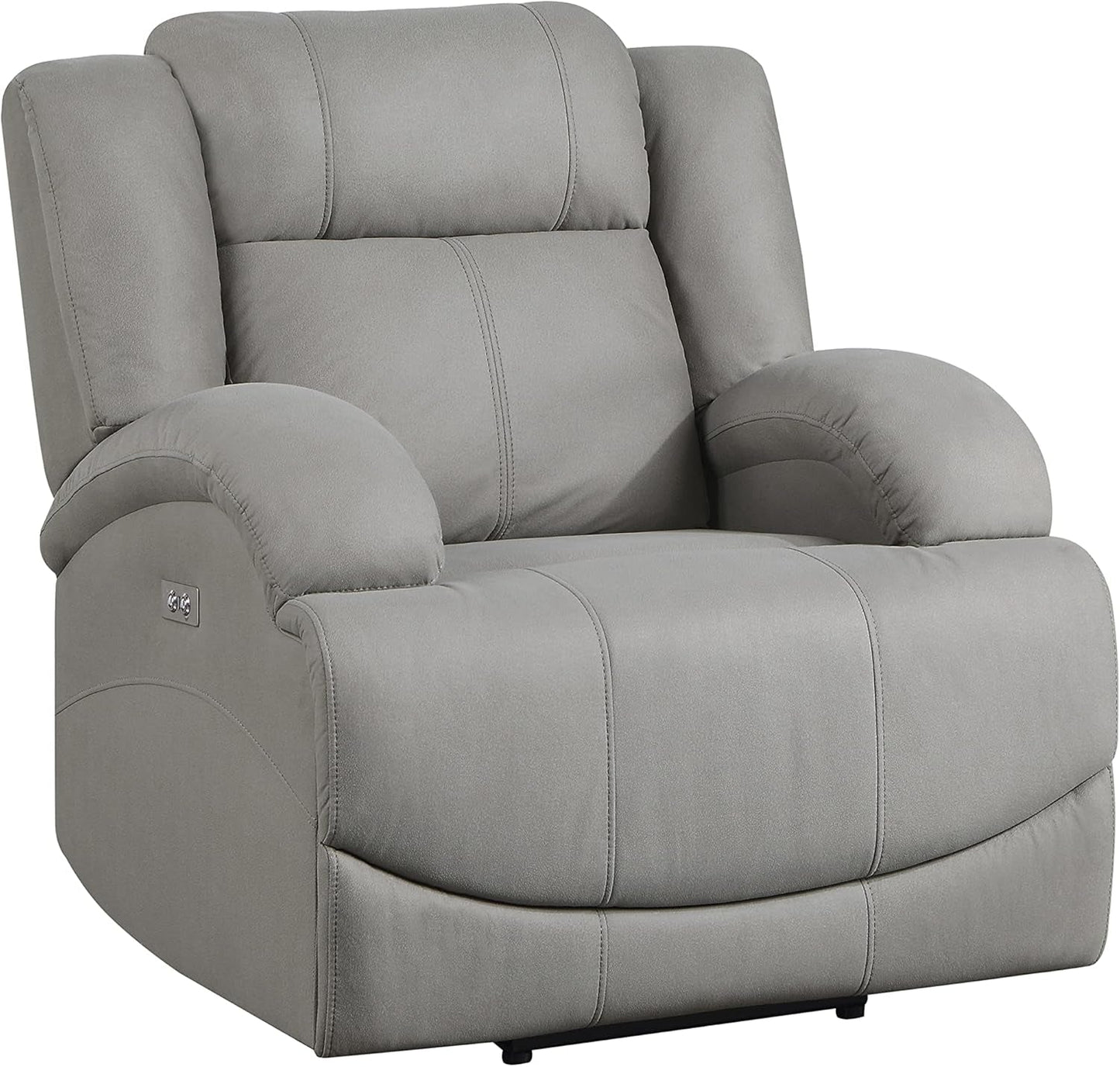 Landwood Power Reclining Living Room Set, 3-Piece, Gray-2