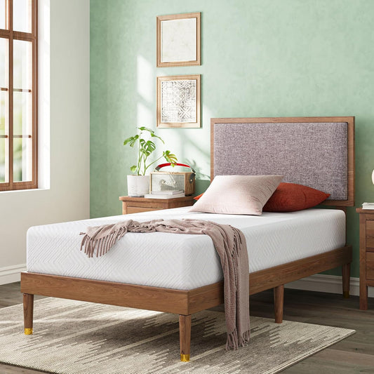 Twin Green Tea Memory Foam Mattress 6", CertiPUR-US Certified-0