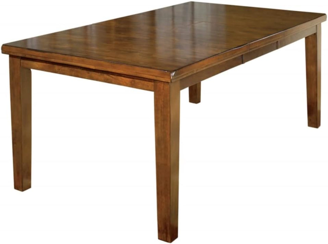 Ralene Traditional Dining Room Extension Table, Medium Brown-0