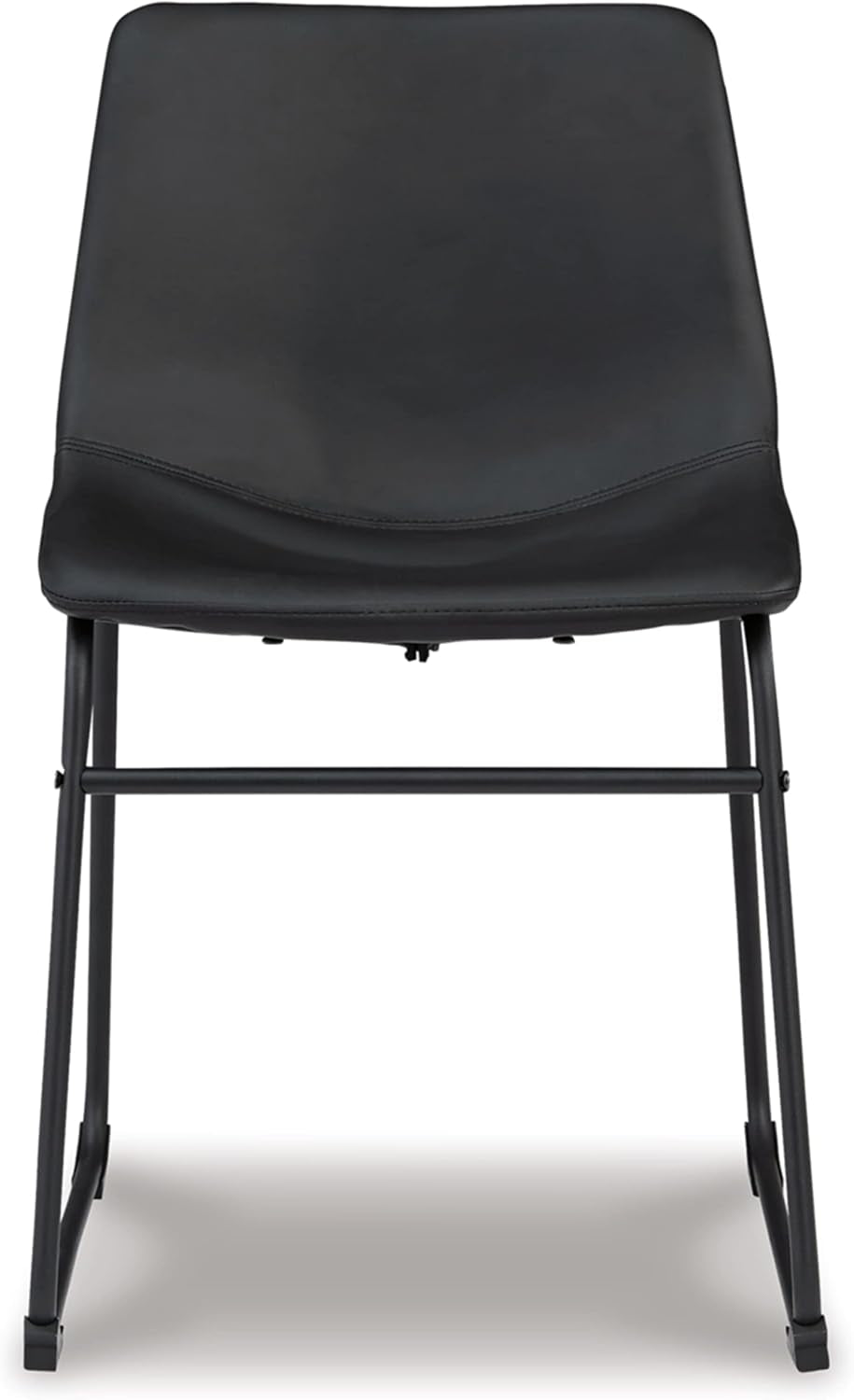 Centiar Mid Century Dining Room Bucket Chair, 2 Count, Black-4