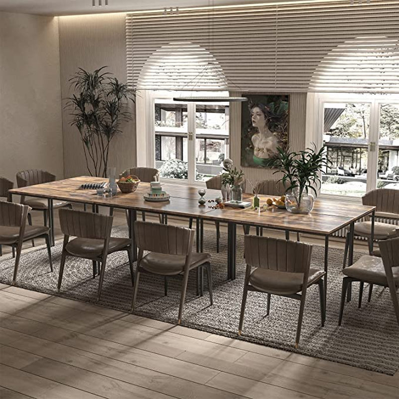 Rustic Vintage Brown Conference Tables for 16-4