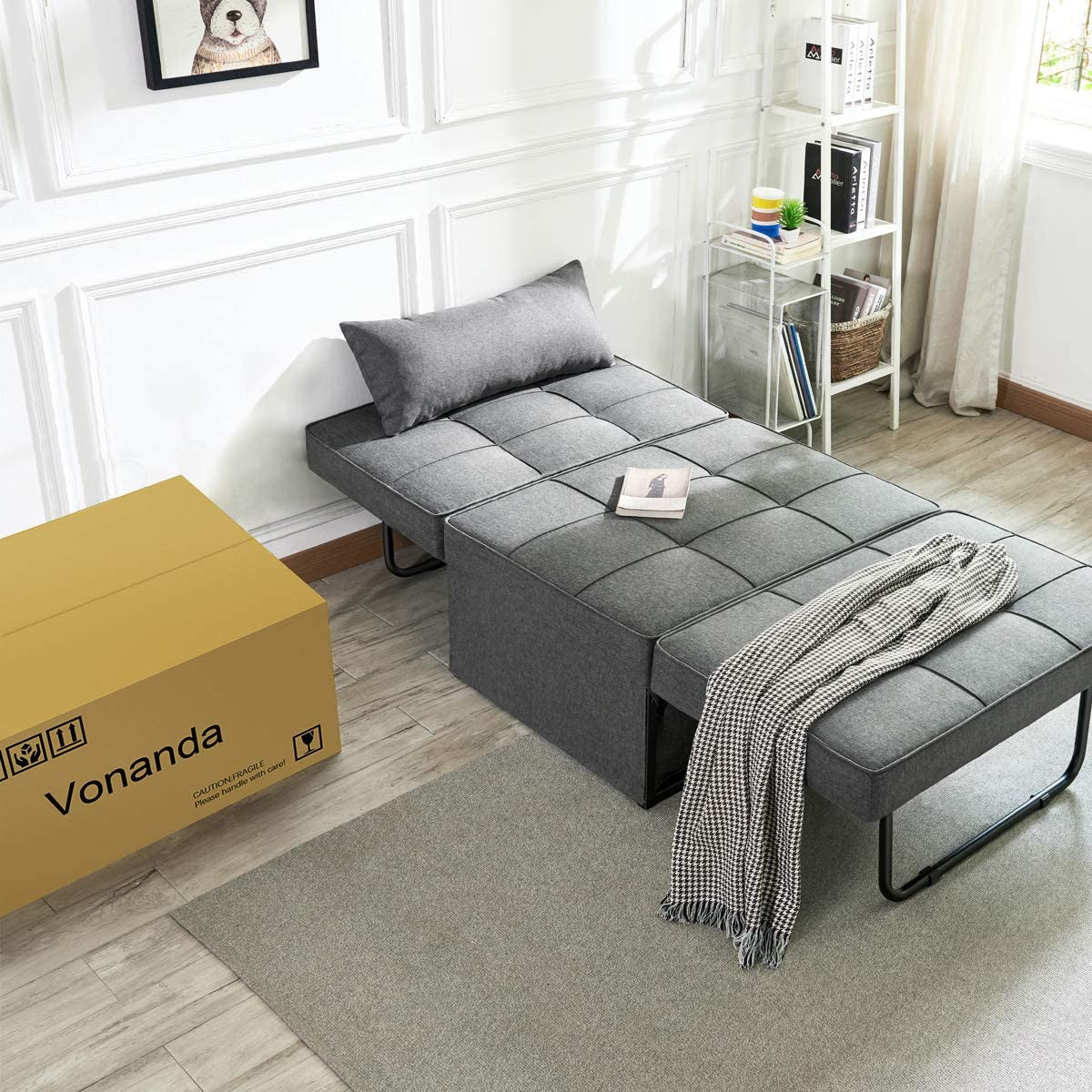 Multi-Function Ottoman Guest Bed for Small Spaces-1