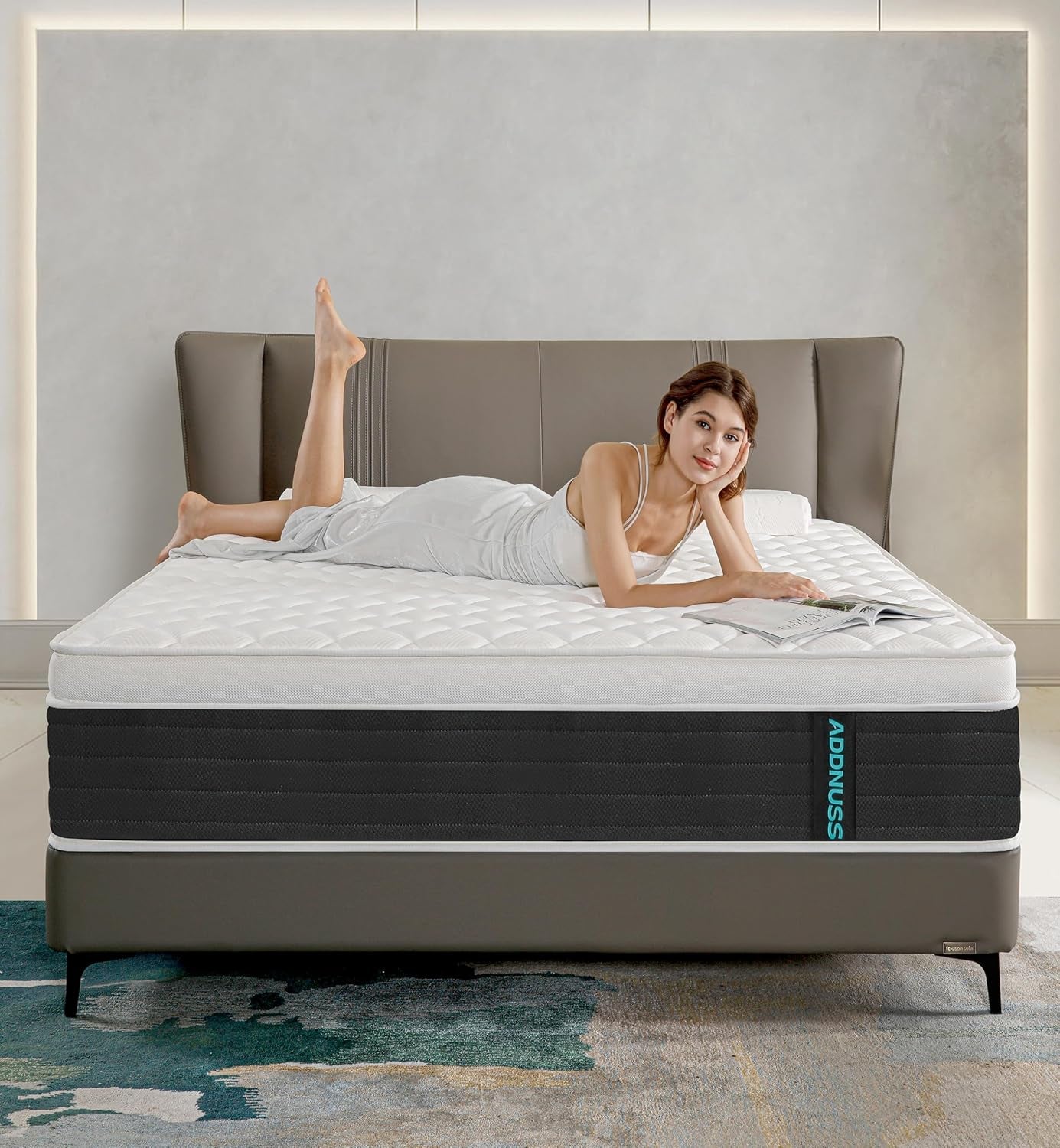 Full Hybrid Mattress, 10 Inch, Medium-Firm, CertiPUR-US Certified-2