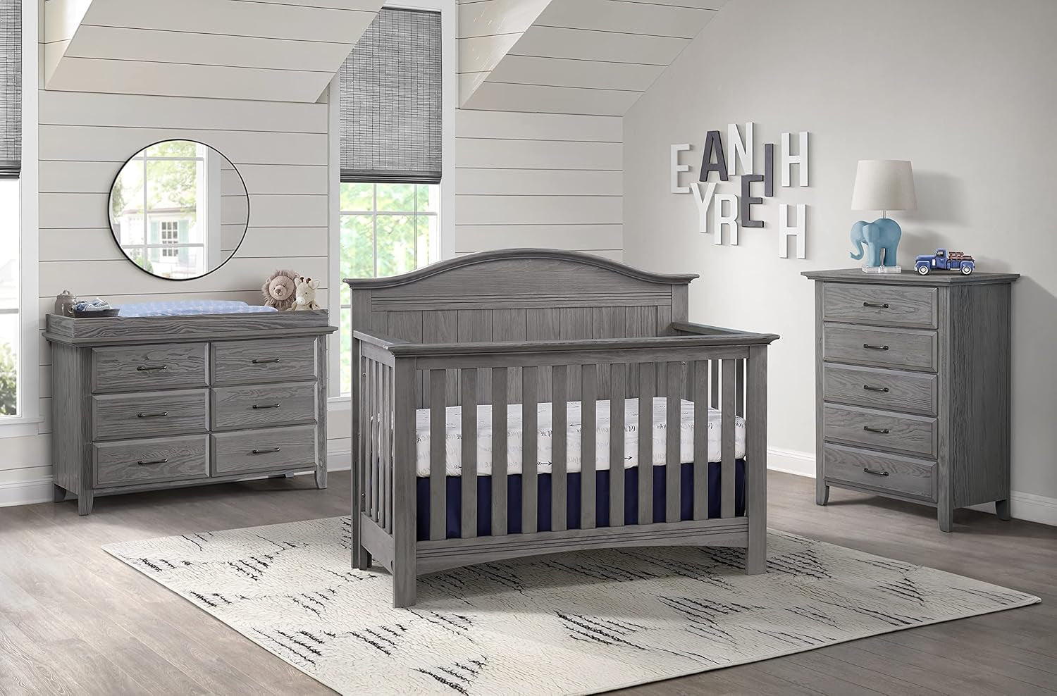 Chandler Premium 6-Drawer Dresser, Graphite Gray, Greenguard Gold Certified-1