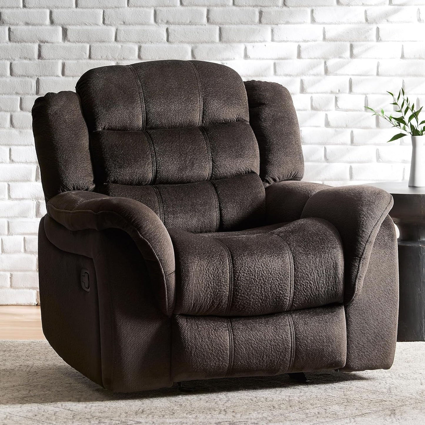 Hawthorne Glider Recliner, Chocholate-1