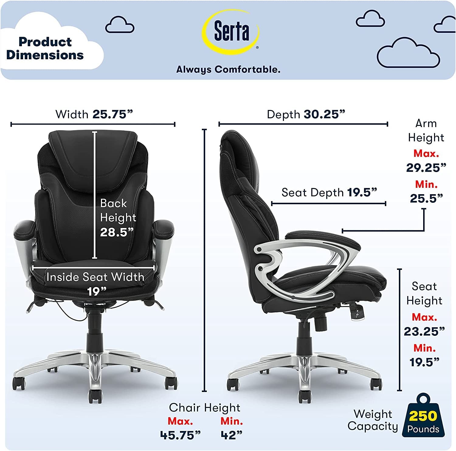 Ergonomic Executive Chair for Health and Wellness-2