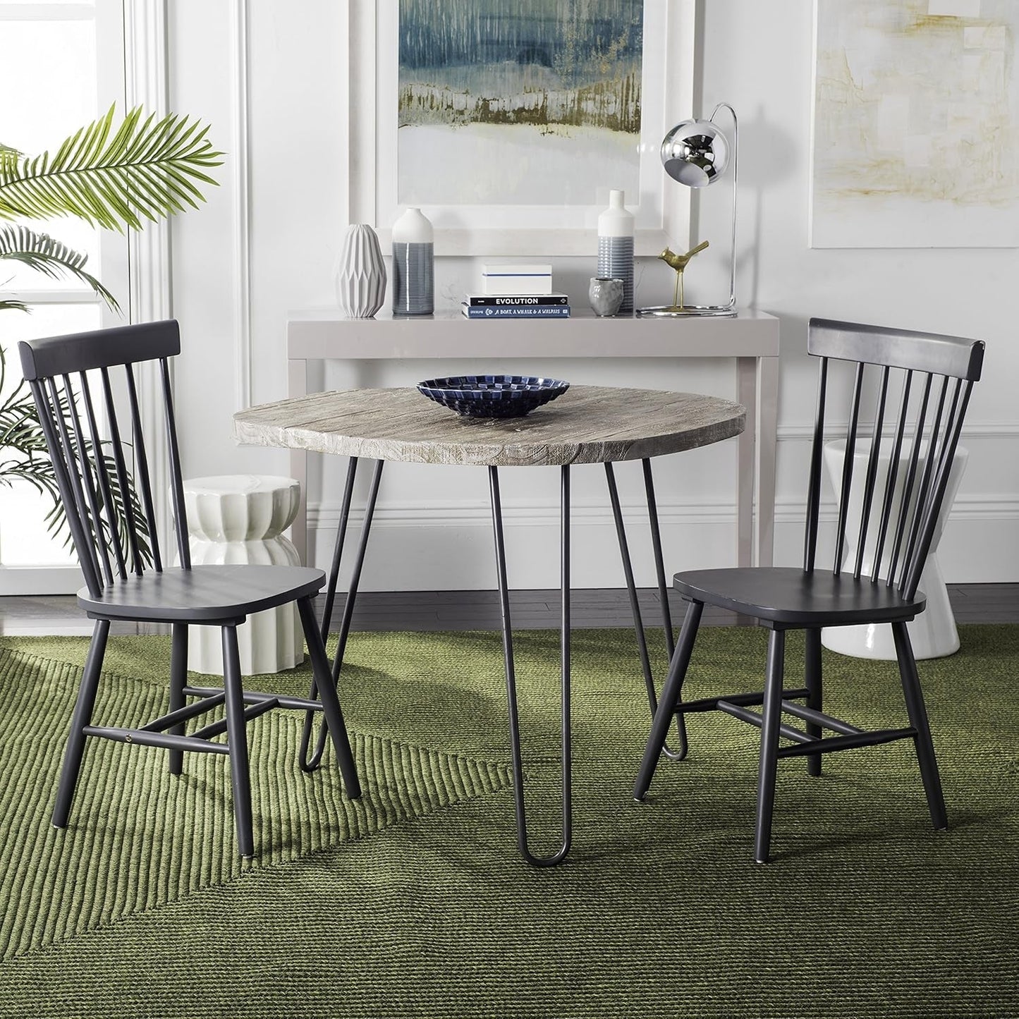 Parker Parkse Side Chair, 0, Charcoal Grey-1