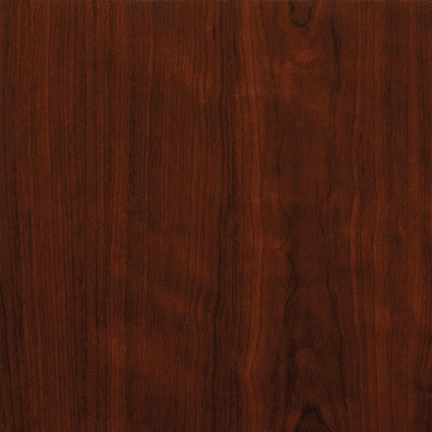 Heritage Hill Library with Doors/Book Shelf, L: 29.80" X W: 12.99" X H: 71.26", Classic Cherry Finish-3