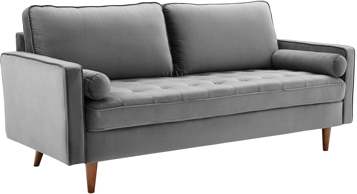 EEI-3764-GRY Valour Performance Velvet Sofa, Gray-2