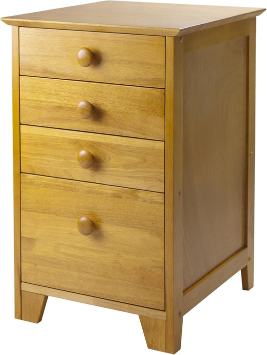 Studio File Cabinet, Honey-0