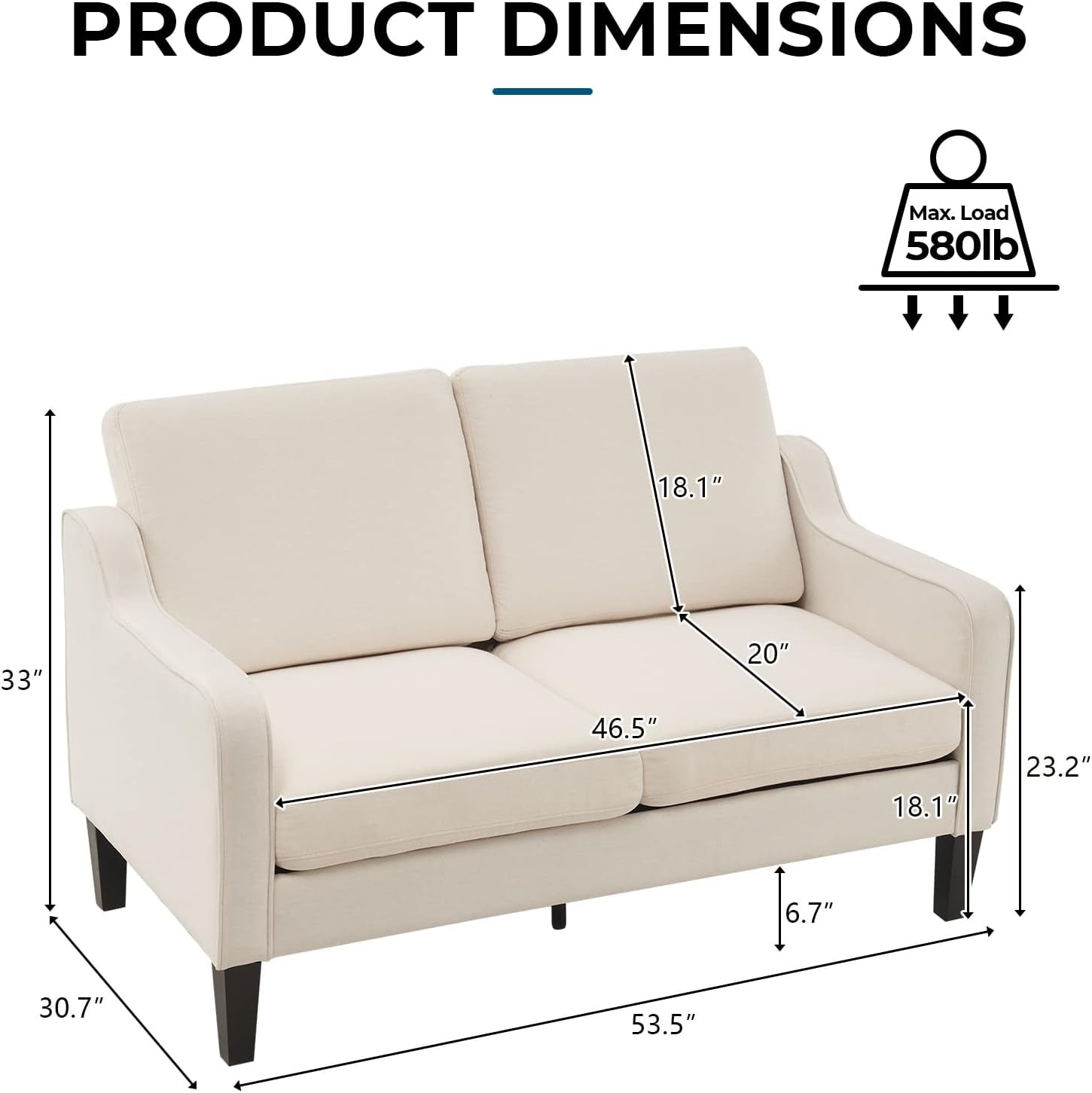 Black Faux Leather Loveseat Sofa with Recliners and Cup Holders rana-3