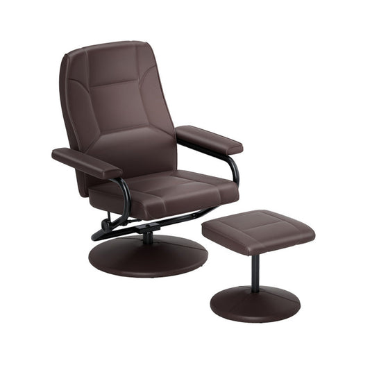 360° Swivel Recliner Chair with Ottoman-1