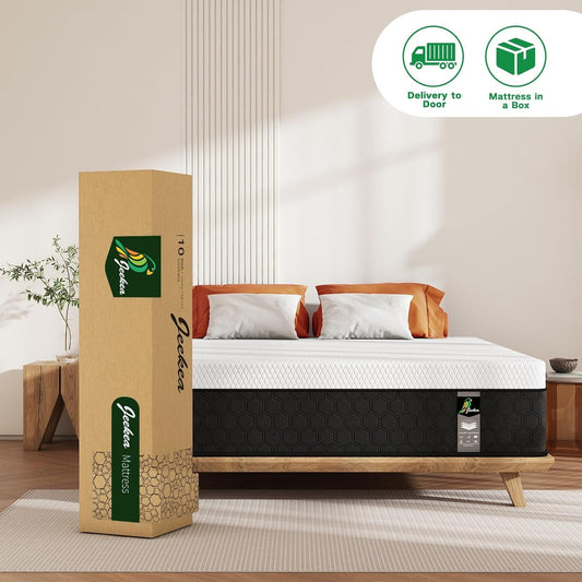 Full Size Hybrid Mattress Medium-Firm, 10" Innerspring-1