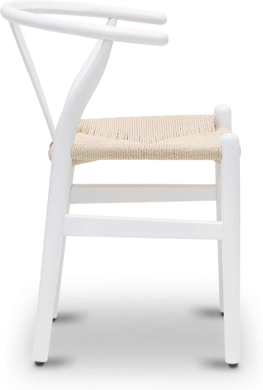 Weave Dining Chair, Single, White-3