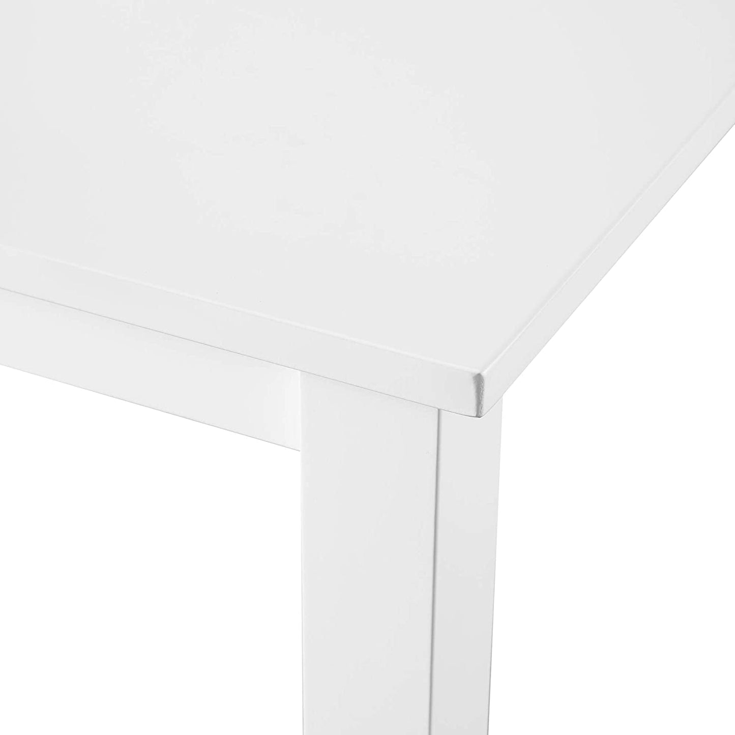 Navy Blue Farmhouse Table and X-Back Chair Dining Set-3