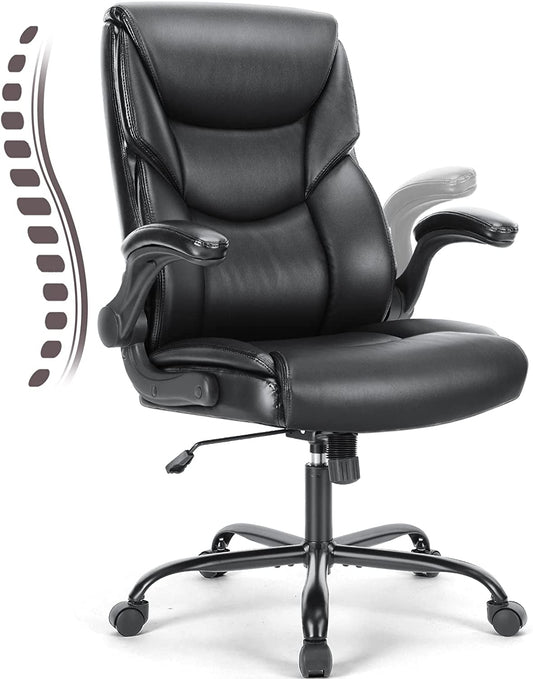 Ergonomic Executive Chair with High Back Support-0